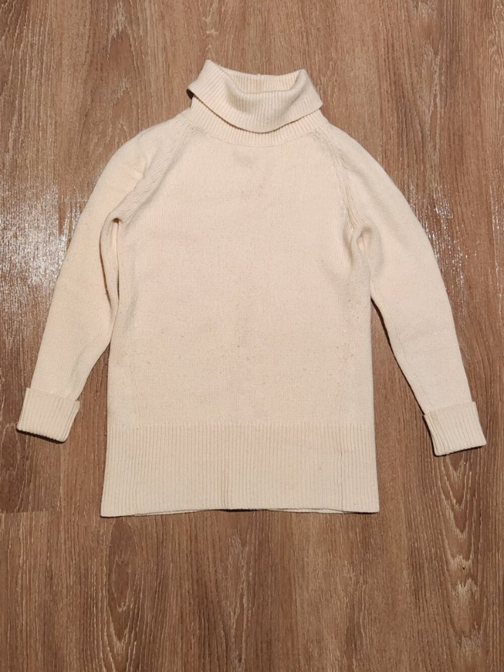 Aritzia Babaton Nicolas Turtleneck Sweater, White - Size XXS